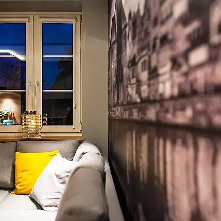 Lägenhet Apartament Targ Rybny - Old Town Gdańsk